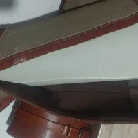 بوت بلند چرم طبیعی اصل پاشنه چوبی خارجی|کیف، کفش، کمربند|ساری, |دیوار