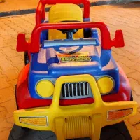 ماشین شارژی جیپ با چک