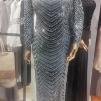 پیراهن مجلسی فول مروارید