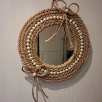دیوار کوب مکرومه