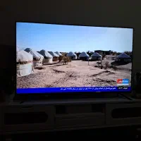 تلویزیون ایپلاس 55اینچ کاملا سالم نو گارانتی 24ماه