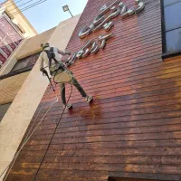 کار در ارتفاع بدونه داربست