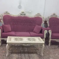 مبل ۹ نفره راش|مبلمان خانگی و میز عسلی|قم, شهرک توانیر|دیوار