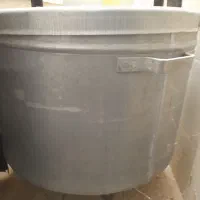 دیگ بزرگ روی مخصوص حلیم‌ و برنج و...