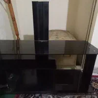 میز تلوزیون شیشه ای ۲ عدد
