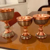 ۴ عدد ظروف فیروزه کوبی