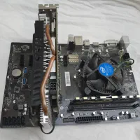 مادربرد اینتل و cpu و رم و گرافیک rx580