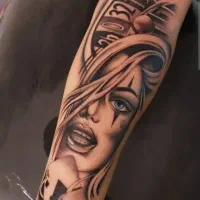 آموزش تتوی بدن وصورت تخفیف یلدایی