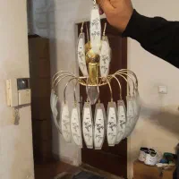 لوستر|لوستر و چراغ آویز|شیراز, پودنک|دیوار