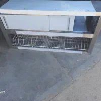 کابینت دیواری و زمینی صنعتی استیل