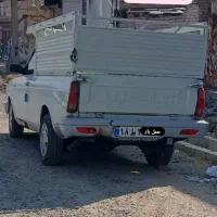 پیکان وانت کرایه حمل نقل مجهز به پتو و چادر.