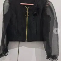 بلوز دامن مشکی  دامن کلوش