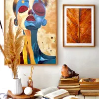 تابلوی نقاشی اکلریک بزرگ