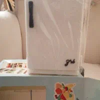 اسباب بازی ماشین لباس شویی و یخچال ساده