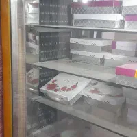 یخچال الکترو استیل ایستاده ویترینی . دوطرف نما