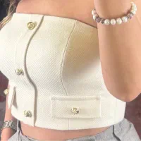 انواع کراپ تاپ های مزون دوز پینترسی