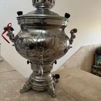سماوری گازی ۱۰ لیتری پایه ذغالی|قوری، کتری، قهوه‌ساز دستی|پاکدشت, پاکدشت (مامازند)|دیوار