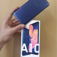 گلگسی A10 در حد با کارتن وسایل