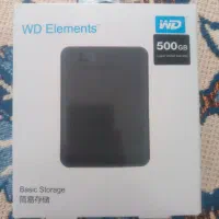 هارد اکسترنال 500 گیگ Wd نو