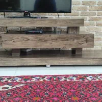 میز تلویزیون چوبی شیک
