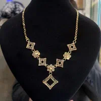 گردنبند زیبا 7 گرم ،جواهری ایران زمین،فردوسی جنوبی