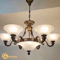 ۵۰ نوع لوستر لنتر دیوارکوب مجلل ست نور(تک،جفت،ست)|لوستر و چراغ آویز|تهران, اقدسیه|دیوار