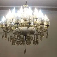 لوستر برنجی۲۴شعله