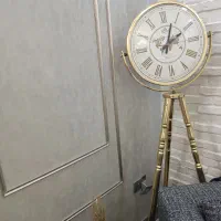 ساعت استیل طلایی