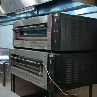 فر پیتزا صندوقی دوطبقه 18 بشقاب برند metal