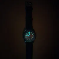 فروش ساعت جی شاک با بند چرم همراه با شب نما