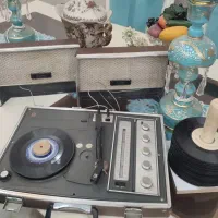 رادیو گرام سامسونتی ژاپنی|کلکسیون اشیاء عتیقه|اصفهان, باغ زرشک|دیوار