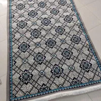 گلیم کد ستاره طوسی نقره‌ای سرمه‌ای|گلیم، جاجیم، گبه|مشهد, توس (بلوار توس)|دیوار