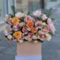 باکس گل بهارک کد ۱۶۷۲ گلاریس|گل و گیاه طبیعی|تهران, اوین|دیوار