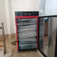 دستگاه میوه‌خشک‌کن ۶۰ کیلویی  گازی در حد نو