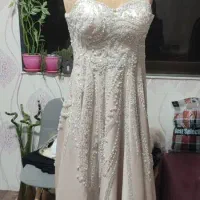 لباس مجلسی مزون دوز در حد نو یکبار استفاده شده