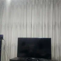 پرده ساده|پرده، رانر، رومیزی|تهران, شهرک رضویه|دیوار