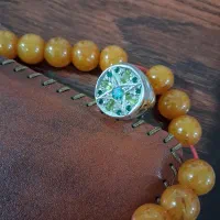 انگشتر نقره جواهراتی