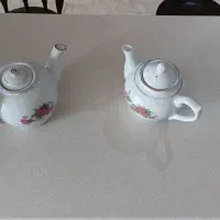 قوری چینی گلدار|قوری، کتری، قهوه‌ساز دستی|تهران, دریان‌نو|دیوار
