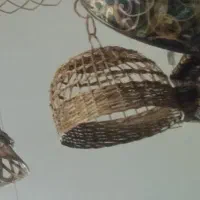 لوستر حصیری مروار