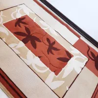 فرش 4 متری اصل شناسنامه دار مارک ساوین در حد نو
