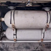 کپسول گاز cng دوقلو با تمام متعلقات