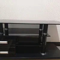 زیرتلویزیون شیشه ای