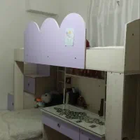 تخت دو طبقه میز تحریر کمد کشو فقط فقط ۲۰ میلیون