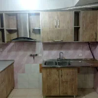 کابینت با هود وسینک|آب‌چکان و نظم‌دهنده ظروف|باقرشهر, |دیوار