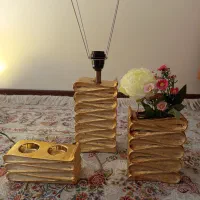 چراغ خواب سه تیکه|چراغ خواب و آباژور|اسلام‌شهر, زرافشان|دیوار