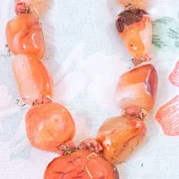 مهره عقیق کهنه گردنبند