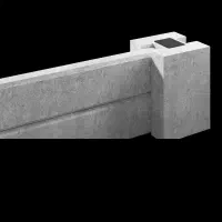 کار در کارگاه تولید قطعات بتنی