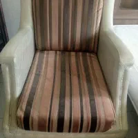 مبل کاملا سالم چرم درجه یک