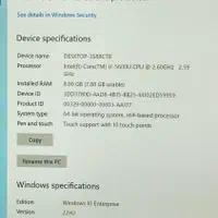 لپتاپLenovo T450 i7 رم8/هارد256ssd/سوپراسلیم|رایانه همراه|تهران, استخر|دیوار