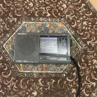 رادیو ترانزیستوری سونی باطری و اداپتور مدلicf sw11